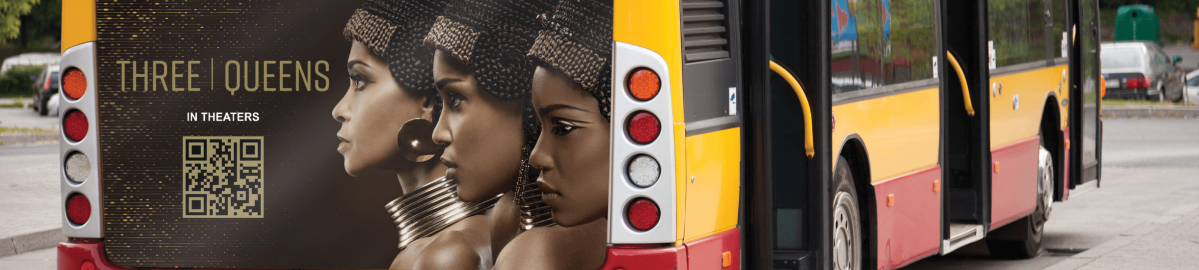 Nekoosa's NextBond™ Eco-Friendly Adhesive Vinyl on City Bus Outdoor Signage